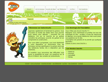 Tablet Screenshot of guitarefacile.com